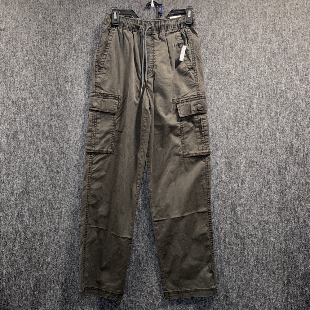 No Boundaries Men's XSmall 27 Straight Fit Cargo Pants Grey Shadow Outdoor
